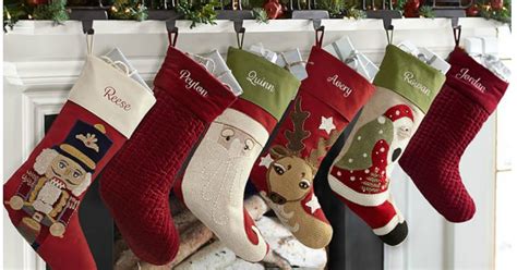 Pottery Barn Personalized Christmas Stockings As Low As $7 Shipped ...