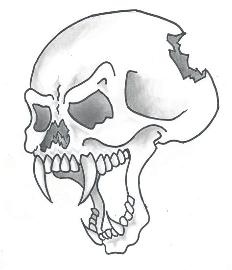 Vampire Skulls - ClipArt Best