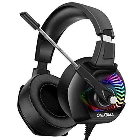 Gaming Headset Mic Noise Cancelling Headphone Stereo Surround Sound ...