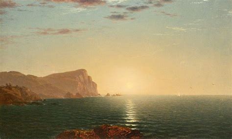 John Frederick Kensett, ‘New England Sunrise’ | Hudson river school ...