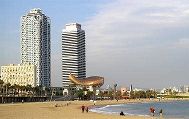 3 fantastics hotels on Barcelona beach