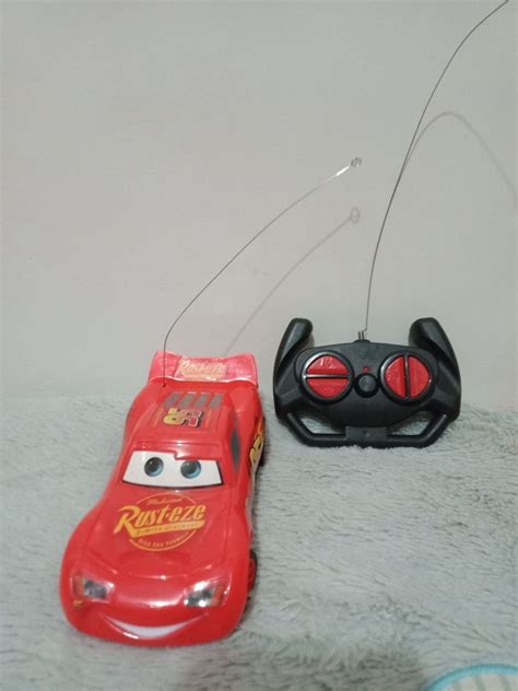 REMOTE CONTROL LIGHTNING MCQUEEN RACE CAR CAR, Hobbies & Toys, Toys ...