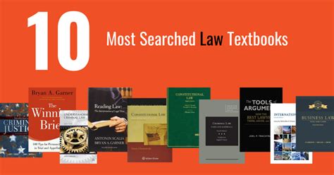 10 Most Searched Law Textbooks in 2024 - BookScouter Blog