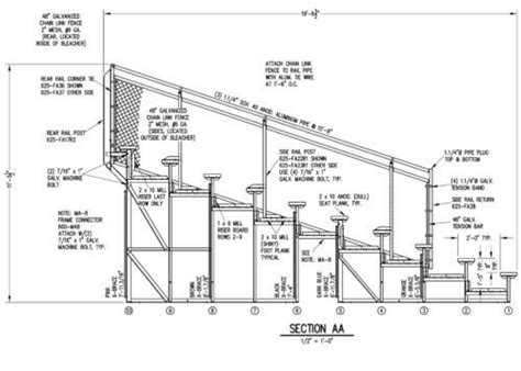 Aluminum 10 Row School Bleacher - Seats 184 | Sightlines