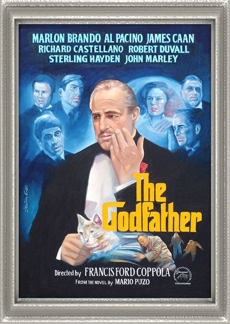 The Godfather Movie Poster, Painting by Tuna Enez | Artmajeur