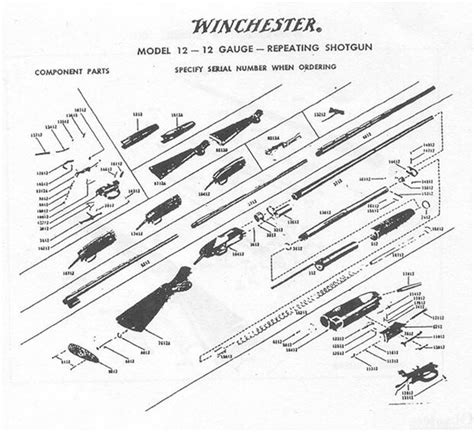 Winchester Model 37 Parts Diagram