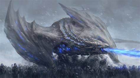 1920x1080 Resolution White Walkers Dragon Game Of Thrones 1080P Laptop ...