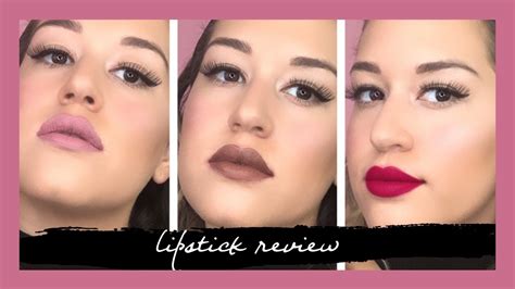 Il makiage lipstick review - YouTube