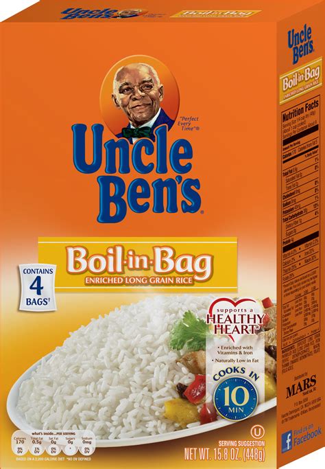 UNCLE BEN'S Boil-in-Bag: White Rice, 15.8oz – BrickSeek