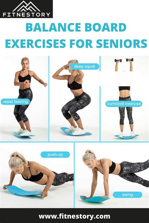 BALANCE BOARD EXERCISES FOR SENIORS | Balance board exercises, Balance ...