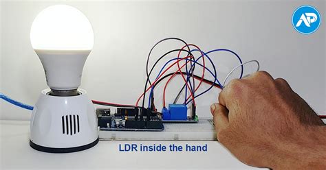 Arduino LDR Night Light Project: DIY Automatic LED Relay System