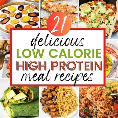 21 Low Calorie, High Protein Meals (Easy Recipes) - proteincakery.com