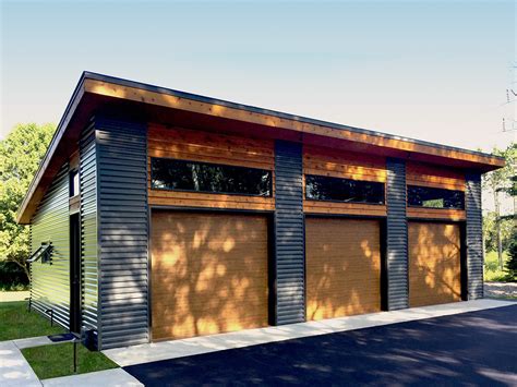 Modern Garage Plan with 3 Bays - 62636DJ | Architectural Designs ...