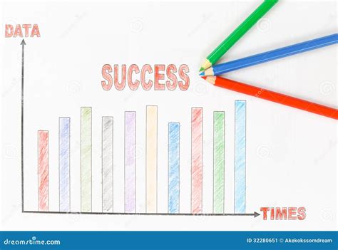 Success Chart For Business Stock Image - Image: 32280651