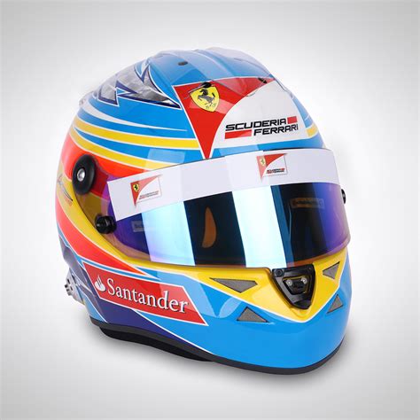 Fernando Alonso 2012 Replica Helmet | F1 Authentics