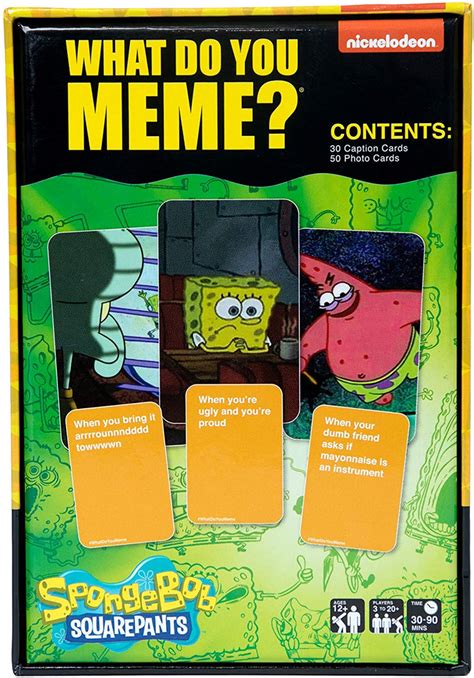 What Do You Meme? Spongebob Expansion Pack – Game On Games