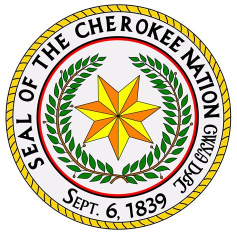 File:Great seal of the cherokee nation.svg - Wikimedia Commons