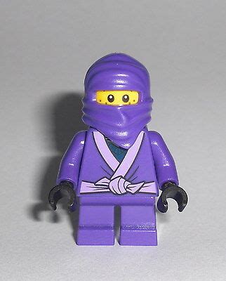 LEGO Ninjago - Lil Nelson - Minifig Figur Lila Ninja Purple Little Cole ...