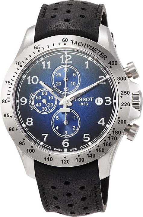 Tissot V8 Chronograph Automatic Men's Watch T106.427.16.042.00: Amazon ...