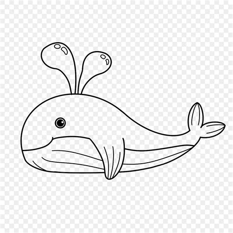 Squirting Whale Clipart Black And White, Whale Drawing, Lip Drawing ...