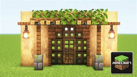 10 Stunning Minecraft Front Door Design Ideas! - Gamer Empire