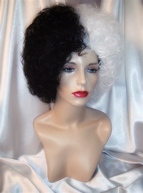 Cruella 2021 Wig Cruella De Vil Wig Emma Stone Cruella Wig - Etsy