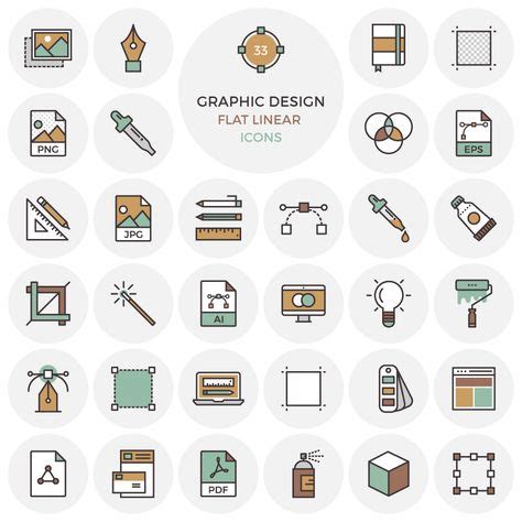 9 ide Flat Icon Reference | icon design, desain, referensi