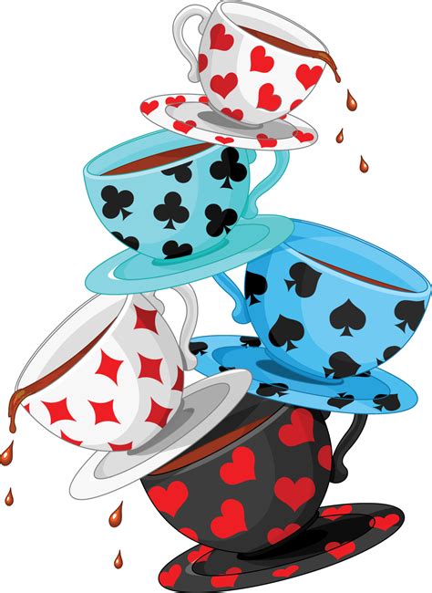 Tea Party Clipart Mad Hatter Mad Hatters Tea Party Transparent | Images ...