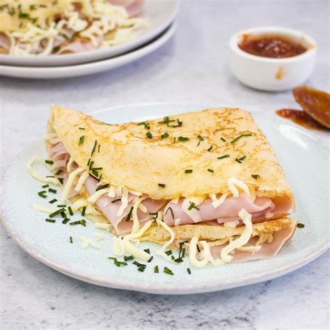 Ham & Cheese Crepes - SunPork Fresh Foods