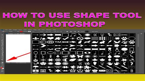 what is shape tool in photoshop. - YouTube