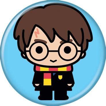 Harry Potter Animated Style Character Pin Button in 2021 | Harry potter ...