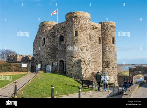 Rye Castle Ypres Tower built 1249 Rye East Sussex England Stock Photo ...