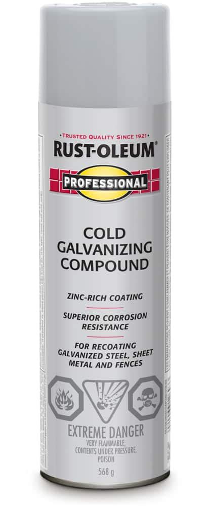 Rust-Oleum 7585838 Professional Cold Galvanizing Compound Spray Paint ...