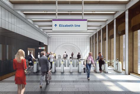 New Images Unveiled Of Elizabeth Line Stations Set To Open In 2018 ...