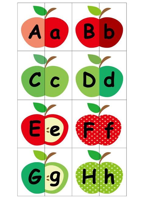 Apple uppercase & lowercase letters matching | Download free at ...