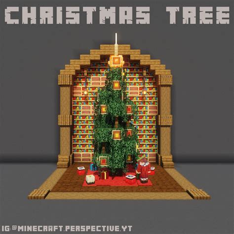 Minecraft Christmas Tree