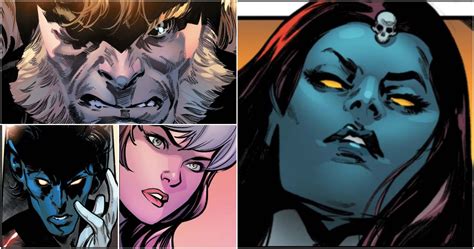 Rogue, Mystique, Sabretooth & Nightcrawler: Their Twisted Family ...