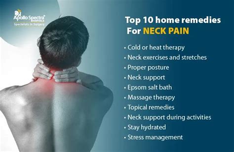 Best Home Remedies for Fast Neck Pain Relief | Apollo Spectra