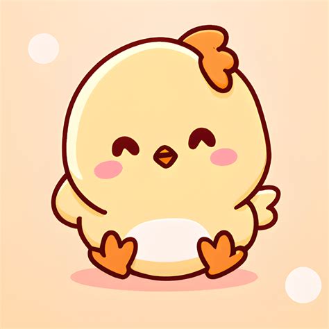 Cute Chicken Kawaii Chibi Graphic · Creative Fabrica