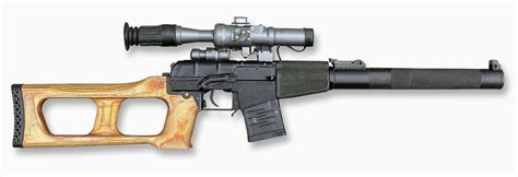 VSS Vintorez: Silenced Sniper Rifle designed for Spetsnaz - Spec Ops ...