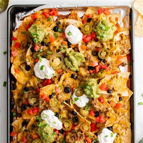 The BEST Nachos Supreme Recipe - Easy Appetizers