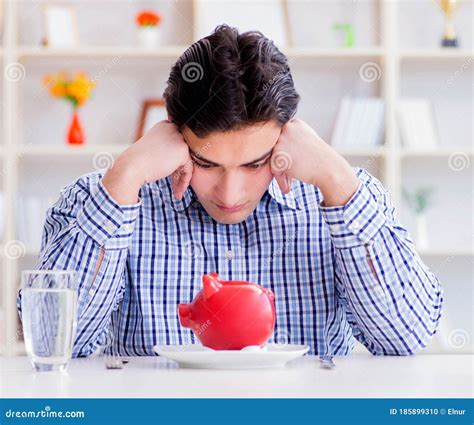 Man Running Out of Money in Restaurant and Using Savings from Pi Stock ...