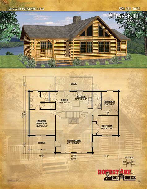 Browse Floor Plans for Our Custom Log Cabin Homes | Cabin house plans ...