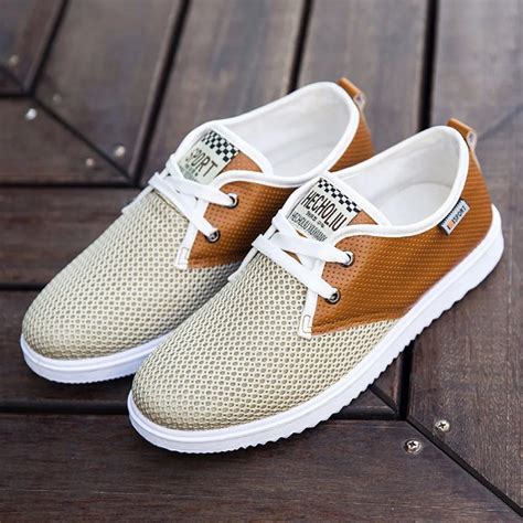 2017 Hot Sale Men Summer Shoes Breathable Male Casual Shoes Fashion ...