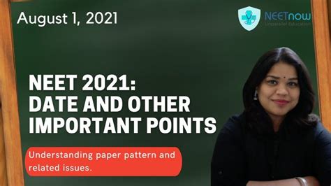 NEET 2021| Date, paper pattern and other important issues | Pattern ...