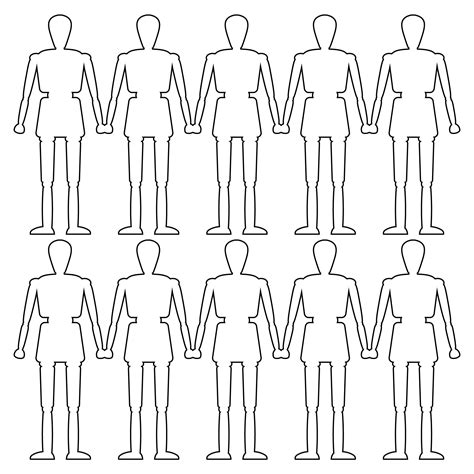 Printable Person Cut Out