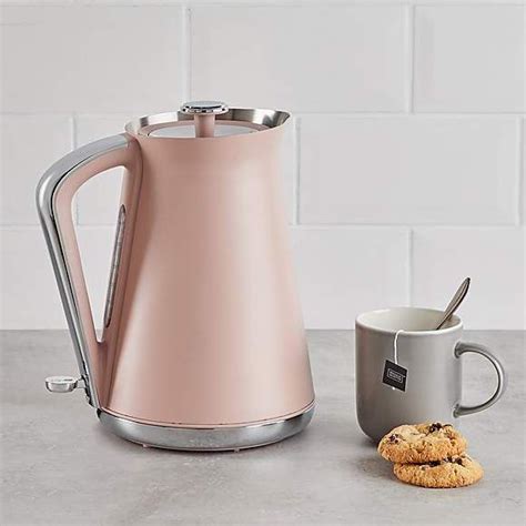 Contemporary 1.7L 3kW Blush Pink Jug Kettle | Kettle, Pink toaster ...