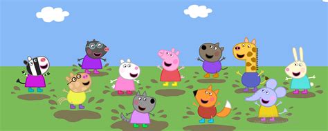 Peppas Friends in Muddy Puddles | Peppa Pig Fanon Wiki | Fandom