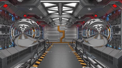 ArtStation - Spaceship Interior 20K HDRI | Resources