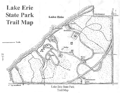 Lake Erie State Park Map – The World Map